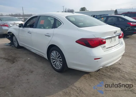 2015 Infiniti Q70L 3.7X из США, поврежденный, VIN JN1BY1PR2FM830110